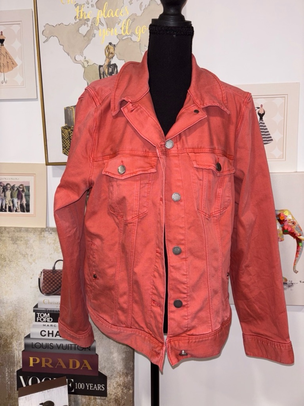 Liverpool Coral Jean Jacket